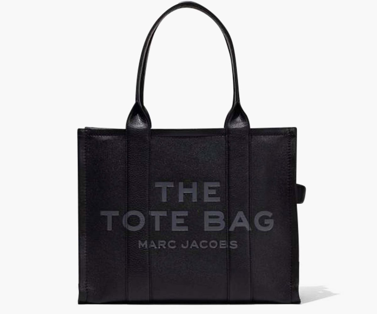 Marc Jacobs Cuir Large Tote Bag Noir | VAOEBW-973