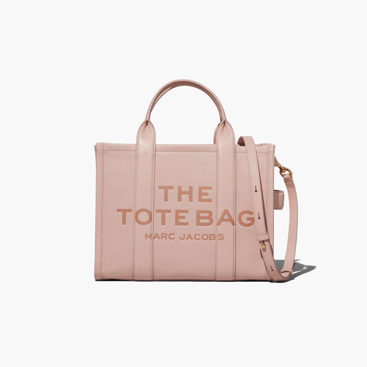 Marc Jacobs Cuir Medium Tote Bag Rose | EGAITU-257