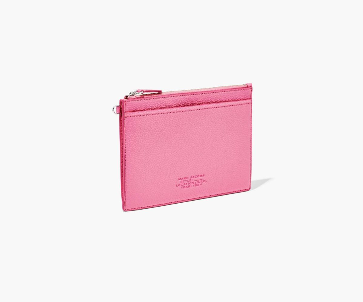 Marc Jacobs Cuir Small Wristlet Rose | HLWSNT-709
