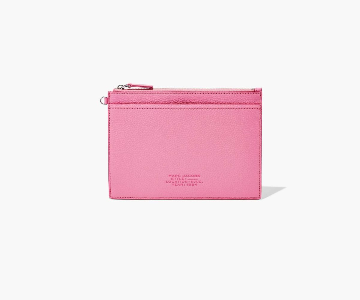Marc Jacobs Cuir Small Wristlet Rose | HLWSNT-709