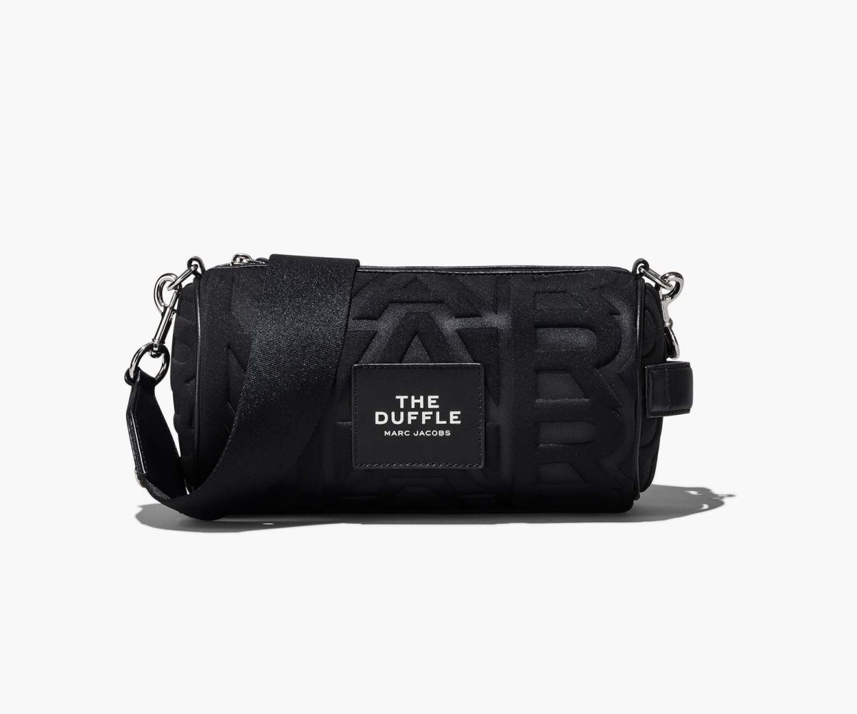 Marc Jacobs Monogram Neoprene Duffle Bag Noir | VIREOD-645