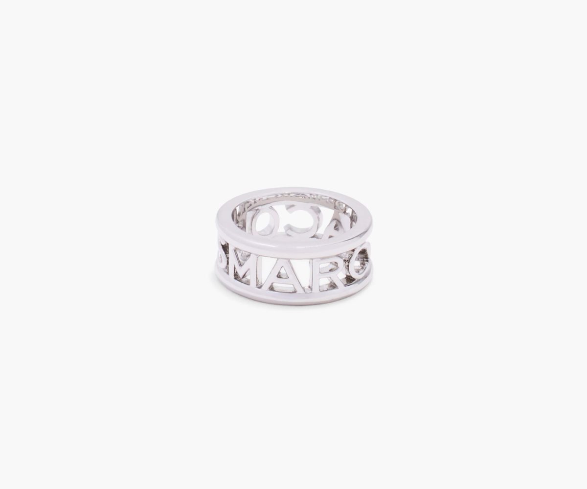 Marc Jacobs Monogram Ring Argent | CXTEVJ-760