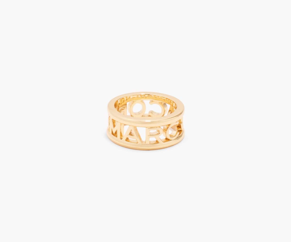 Marc Jacobs Monogram Ring Doré | NMBDPF-059