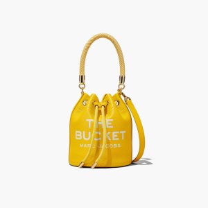 Marc Jacobs Cuir Bucket Bag Orange | ZRHYMG-758