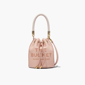 Marc Jacobs Cuir Bucket Bag Rose | UDTCZL-817