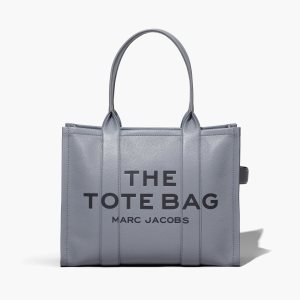 Marc Jacobs Cuir Large Tote Bag Grise | GNIAPD-905