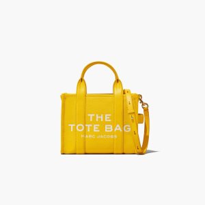 Marc Jacobs Cuir Mini Tote Bag Orange | AZKGBR-276