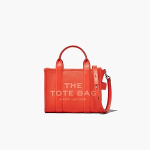 Marc Jacobs Cuir Mini Tote Bag Orange | QNLHDF-957
