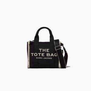 Marc Jacobs Jacquard Mini Tote Bag Noir | VHECUL-146